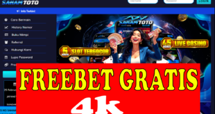 Freebet Tanpa Deposit 4k Gratis Dari SAHAMTOTO