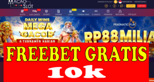 Freebet Tanpa Deposit 10k Gratis Download APK MACAOSLOT