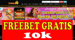 Freebet 10k Download APK Gratis Dari SAKAI99