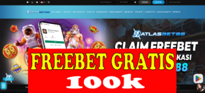 Freebet Gratis Hingga 100k dari ATLASBET88