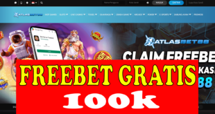 Freebet Gratis Hingga 100k dari ATLASBET88