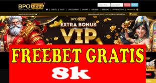 Freebet Gratis 8k Download Aplikasi Dari BPO777