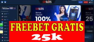 Freebet Tanpa Deposit 25k Gratis Dari CITISLOTS