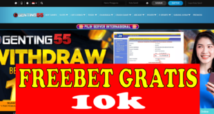 Freebet Tanpa Deposit 10k Gratis Dari GENTING55