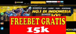 Freebet Tanpa Deposit 15k Gratis Dari HOH4D