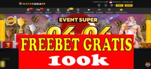Freebet Gratis Hingga 100k Dari MACANASIA88