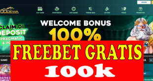 Freebet 100k Gratis Bonus Ulang Tahun QQDEWA