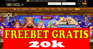 Freebet Tanpa Deposit 20k Gratis Dari WWBOLA