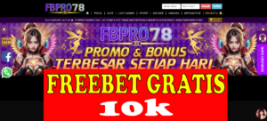 Freebet Tanpa Deposit 10k Gratis Dari FBPRO78