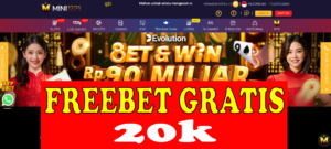 Freebet Tanpa Deposit 20k Gratis Tanpa Deposit MINI1221