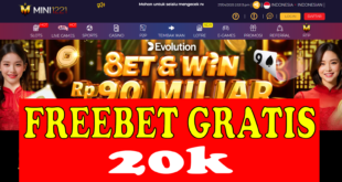 Freebet Tanpa Deposit 20k Gratis Tanpa Deposit MINI1221